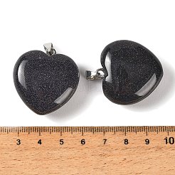 Synthetic Blue Goldstone Pendants&nbsp;GG-CBAA0EE-04P-07
