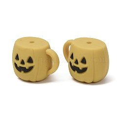 Halloween Food Grade Eco-Friendly Silicone Focal Beads&nbsp;SL-CBAECCD-03C