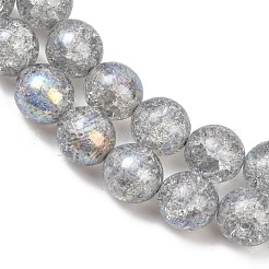 Crackle Czech Pressed Glass Beads&nbsp;GLAA-I061-17