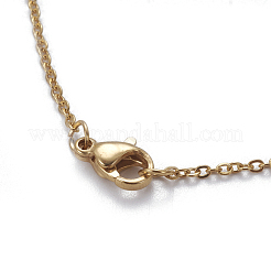 304 Stainless Steel Pendant Necklaces&nbsp;NJEW-E141-29
