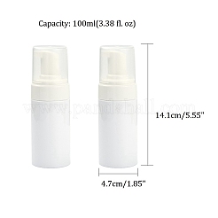 150ml Refillable PET Plastic Foaming Soap Dispensers&nbsp;TOOL-WH0080-52B