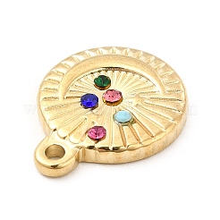 Colorful Rhinestone Pendants&nbsp;STAS-E177-05G