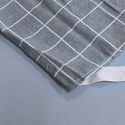 Tartan Pattern Cotton and Linen Sleeveless Apron&nbsp;AJEW-WH20068-002