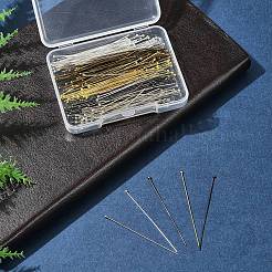 250Pcs 5 Colors Brass Ball Head Pins&nbsp;KK-FS0001-42