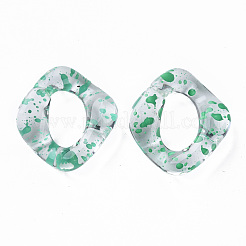 Transparent Acrylic Linking Rings&nbsp;OACR-N009-016A-13