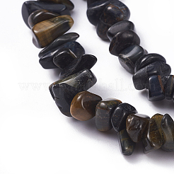 Natural Blue Tiger Eye(Dyed & Heated) Beads Strands&nbsp;G-G782-20