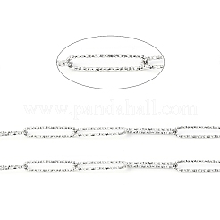Tarnish Resistant 304 Stainless Steel Textured Paperclip Chains&nbsp;CHS-I020-03P