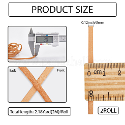 Cowhide Leather Cord&nbsp;WL-WH0006-02B-02