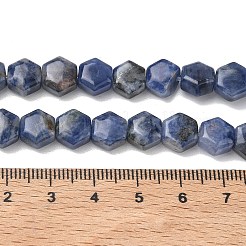 Natural Sodalite Beads Strands&nbsp;G-G463-A10-8x9mm
