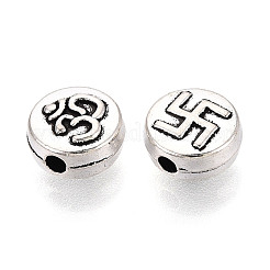 Tibetan Style Alloy Beads&nbsp;PALLOY-T093-37AS