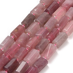 Natural Madagascar Rose Quartz Beads Strands&nbsp;GG-CBA7621-A04-01