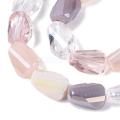 Electroplate Mixed Styles Glass Beads Strands&nbsp;EGLA-N022-10A-A01
