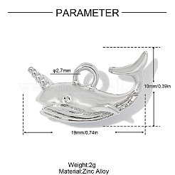Zinc Alloy Pendants&nbsp;AL-OY001-13P