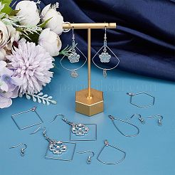 DIY Beaded Hoop Earring Making Kits&nbsp;DIY-UN0002-43P