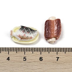 Opaque Resin Cabochons&nbsp;RESI-K043-08