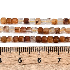 Natural Yellow Quartz Beads Strands&nbsp;LS-G-RM2025-C31-B