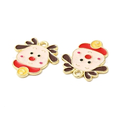 Christmas Alloy Enamel Pendants&nbsp;ENAM-D050-13D-01G