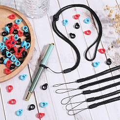 6Pcs Adjustable Polyester Neck Lanyard&nbsp;DIY-GF0008-35B
