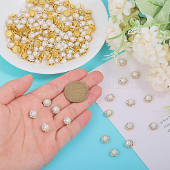 150Pcs Flower Plastic Rhinestone Ornament Accessories&nbsp;FIND-CA0009-76C