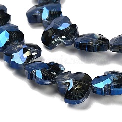 Electroplate Glass Beads Strands&nbsp;EGLA-P066-03A-FR01