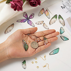 DIY Butterfly Dangle Earring Making Kits&nbsp;DIY-PJ0001-34