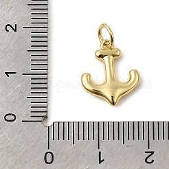 Helm Charms Brass Pendants&nbsp;KK-CJC0013-12G