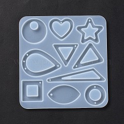 DIY Geometrical Pendant Silicone Molds&nbsp;DIY-F134-06