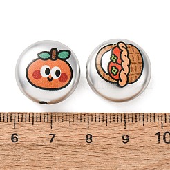 Printed Opaque Acrylic Beads&nbsp;AC-CBA5101-01