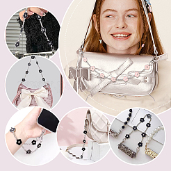 5Pcs 5 Colors Alloy Enamel Phone Phone Hand Strap Chains&nbsp;AJEW-PH0006-53