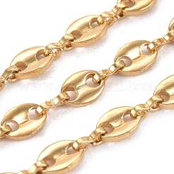 Ion Plating(IP) 304 Stainless Steel Coffee Bean Chains&nbsp;CHS-G011-14G