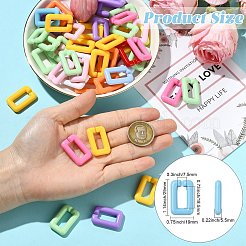 Opaque Acrylic Linking Rings&nbsp;SACR-CJC0001-36