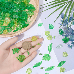 180Pcs 5 Styles Transparent Acrylic Pendants&nbsp;TACR-BM0001-04