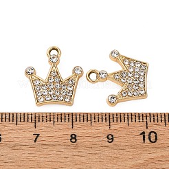 Alloy Rhinestone Pendants&nbsp;X-PALLOY-S052-03G-A