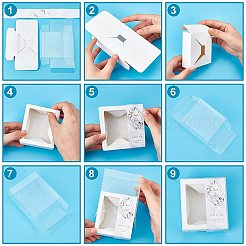 DIY Rectangle PVC with Paper Soap Packaging Boxes&nbsp;AJEW-WH0240-29