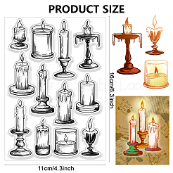 PVC Plastic Clear Stamps&nbsp;DIY-WH0631-0594
