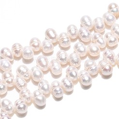Natural Cultured Freshwater Pearl Beads Strands&nbsp;PEAR-T006-20