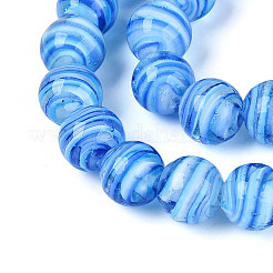 Handmade Lampwork Beads Strands&nbsp;LAMP-T023-30C