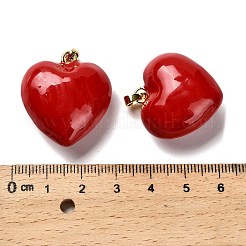 Brass Enamel Pendants&nbsp;KK-M324-06B-G02