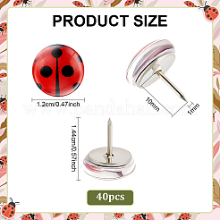 40Pcs Iron Drawomg Pins&nbsp;AJEW-PH01706