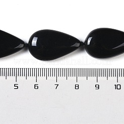 Natural Black Gemstone Beads Strands&nbsp;G-Q164-B01-03