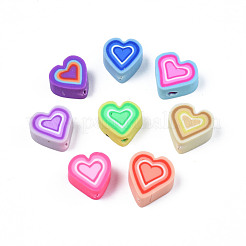 Handmade Polymer Clay Beads&nbsp;CLAY-S096-045