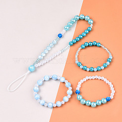DIY 24 Style Acrylic & Resin Beads Jewelry Making Finding Kit&nbsp;DIY-NB0012-01C