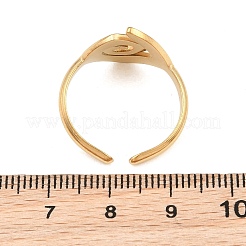 304 Stainless Steel Cuff Open Rings for Women&nbsp;SA-CBABC0E-02G