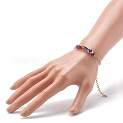 Electroplate Glass Beaded Bracelets&nbsp;BJEW-JB06574