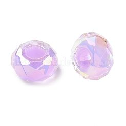 Electroplate Transpant Resin European Beads&nbsp;RE-CBAFF00-02E