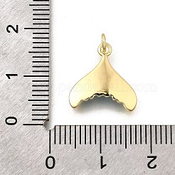 Brass Enamel Charms&nbsp;KK-F899-07G