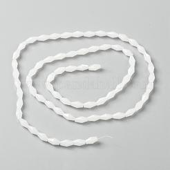 Imitation Jade Glass Beads&nbsp;GLAA-P001-07A-01
