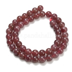 Natural Madagascar Rose Quartz Beads Strands&nbsp;G-L642-B20-8mm