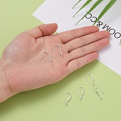 925 Sterling Silver Earring Hooks&nbsp;X-STER-E062-02S