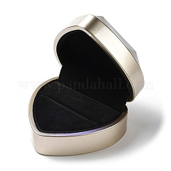Heart Shaped Plastic Ring Storage Boxes&nbsp;CON-C020-01E